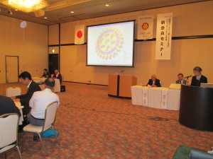 新会員セミナー司会　小島充子
