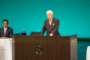 特別講話ＲＩ元理事・ロータリー財団元トラスティ（公財）ロータリー日本財団理事長千 玄室