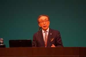 次年度に向けて『RIテーマ・地区スローガン・地区目標』ガバナーエレクト中澤　忠嗣