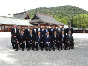 2、橿原神宮参拝②